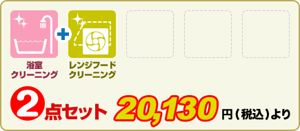 2点セット (税別)18,300円より